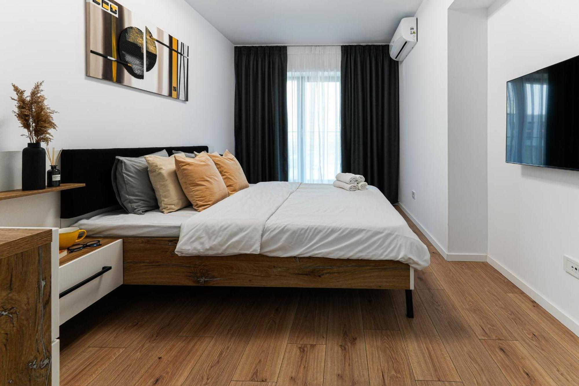 Sandra - Park-View Apt With Balcony & Parking Bucarest Extérieur photo